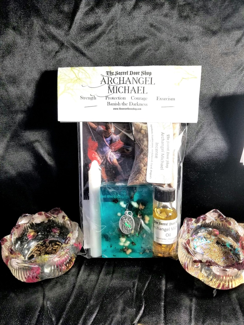 ST. Michael Archangel Michael kit for pro-tection, clearing, removing e-vil image 1