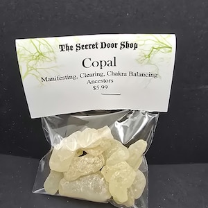 Copal resin incense w/ charcoal brisket