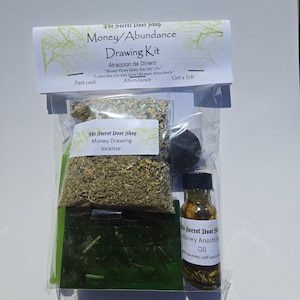 Kit d'abondance, huile, savon, encens image 9