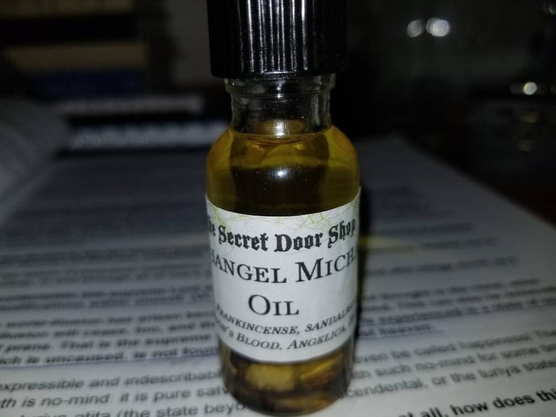 St. Michael Oil. Protection Etsy