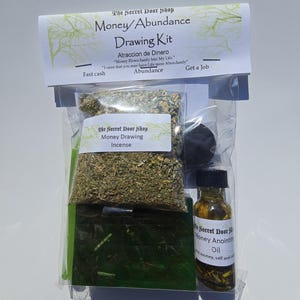 Kit d'abondance, huile, savon, encens image 8