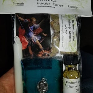 ST. Michael Archangel Michael kit for pro-tection, clearing, removing e-vil image 2