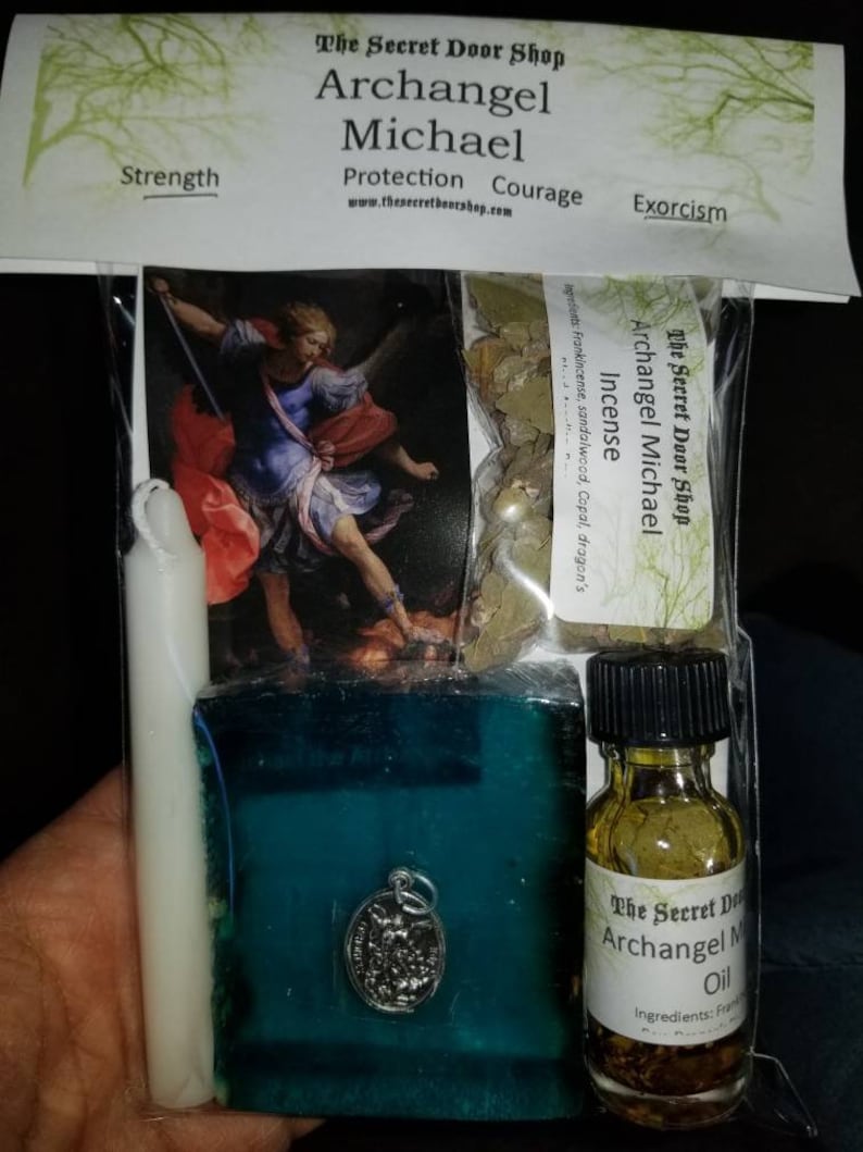 ST. Michael Archangel Michael kit for pro-tection, clearing, removing e-vil image 2
