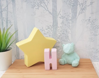 Concrete gift set | nursery decor pastel