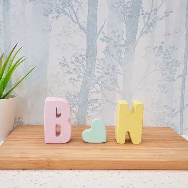 Concrete Letters / anniversary gifts / boyfriend gifts / girlfriend gifts / house warming gifts