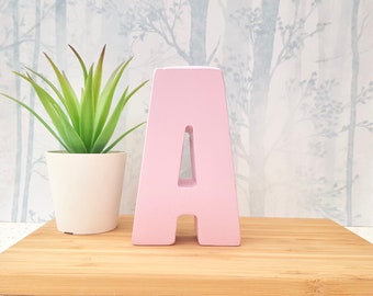 Large Letters | Pink Nursery decor | Concrete Letters | Concrete Letters | nursery decor | freestanding letters | Blush room decor