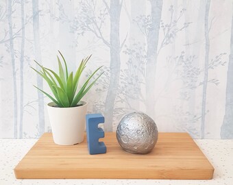 Concrete Moon Ornament Gift Set | Space Nursery Decor