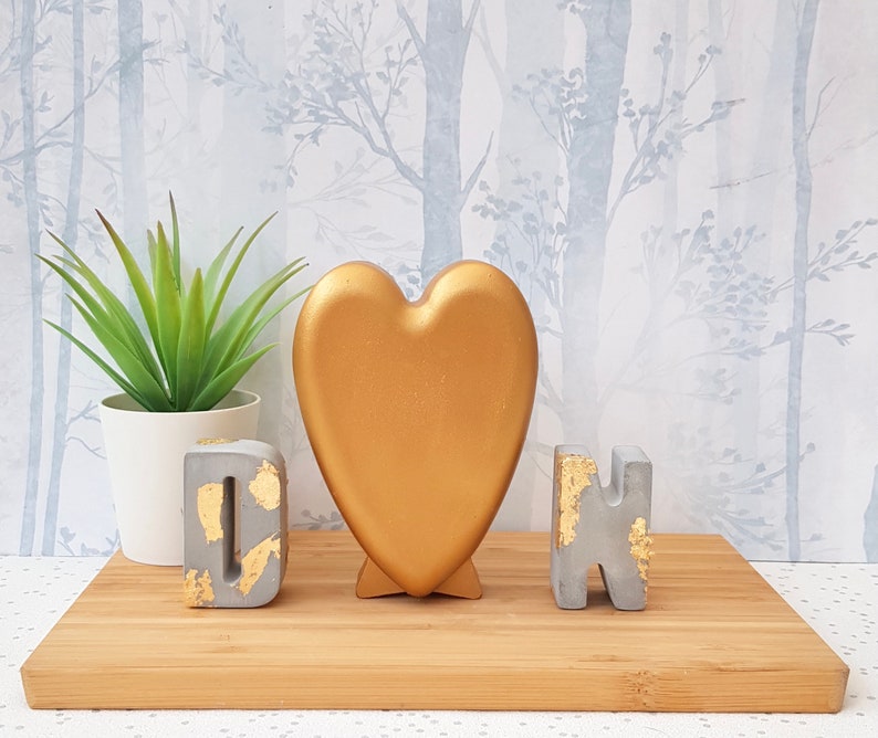 Carta concreta / regalos de aniversario / regalos para novios / regalos para novias / nuestro primer hogar imagen 9