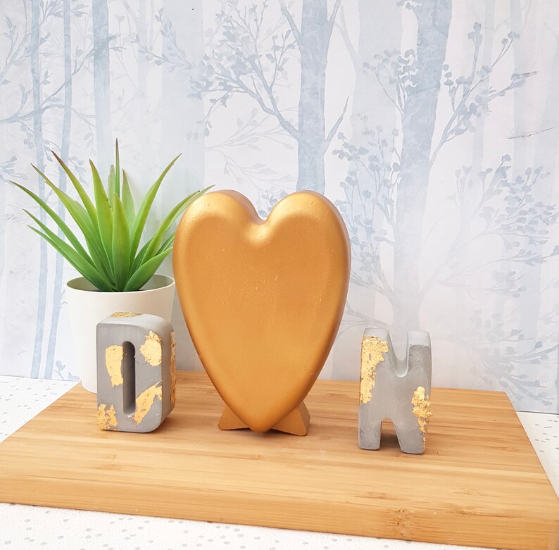 Carta concreta / regalos de aniversario / regalos para novios / regalos para novias / nuestro primer hogar imagen 7