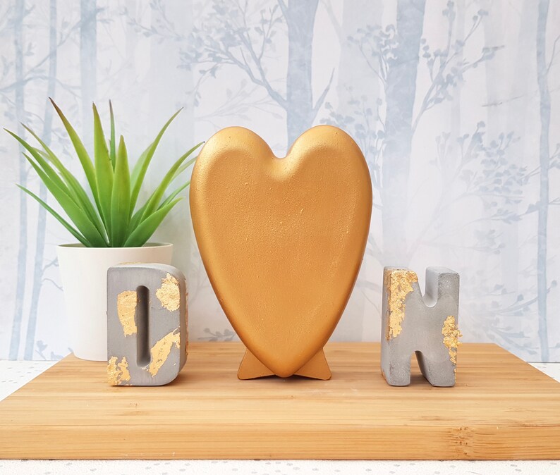 Carta concreta / regalos de aniversario / regalos para novios / regalos para novias / nuestro primer hogar imagen 3