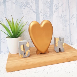 Carta concreta / regalos de aniversario / regalos para novios / regalos para novias / nuestro primer hogar imagen 4