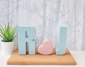 Housewarming Gifts | Concrete Letter Ornaments | anniversary gifts | Our first home