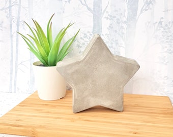 Concrete Star | nursery decor | Star Nursery decor | Boho nursery decor