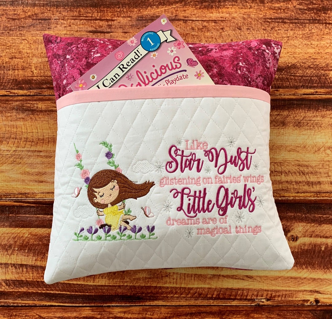 Pillow for Girl Bedroom, Pillow Baby Girl Nursery, Baby Girl Gift