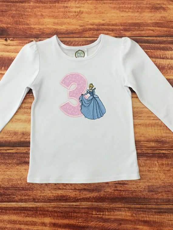 cinderella birthday shirt