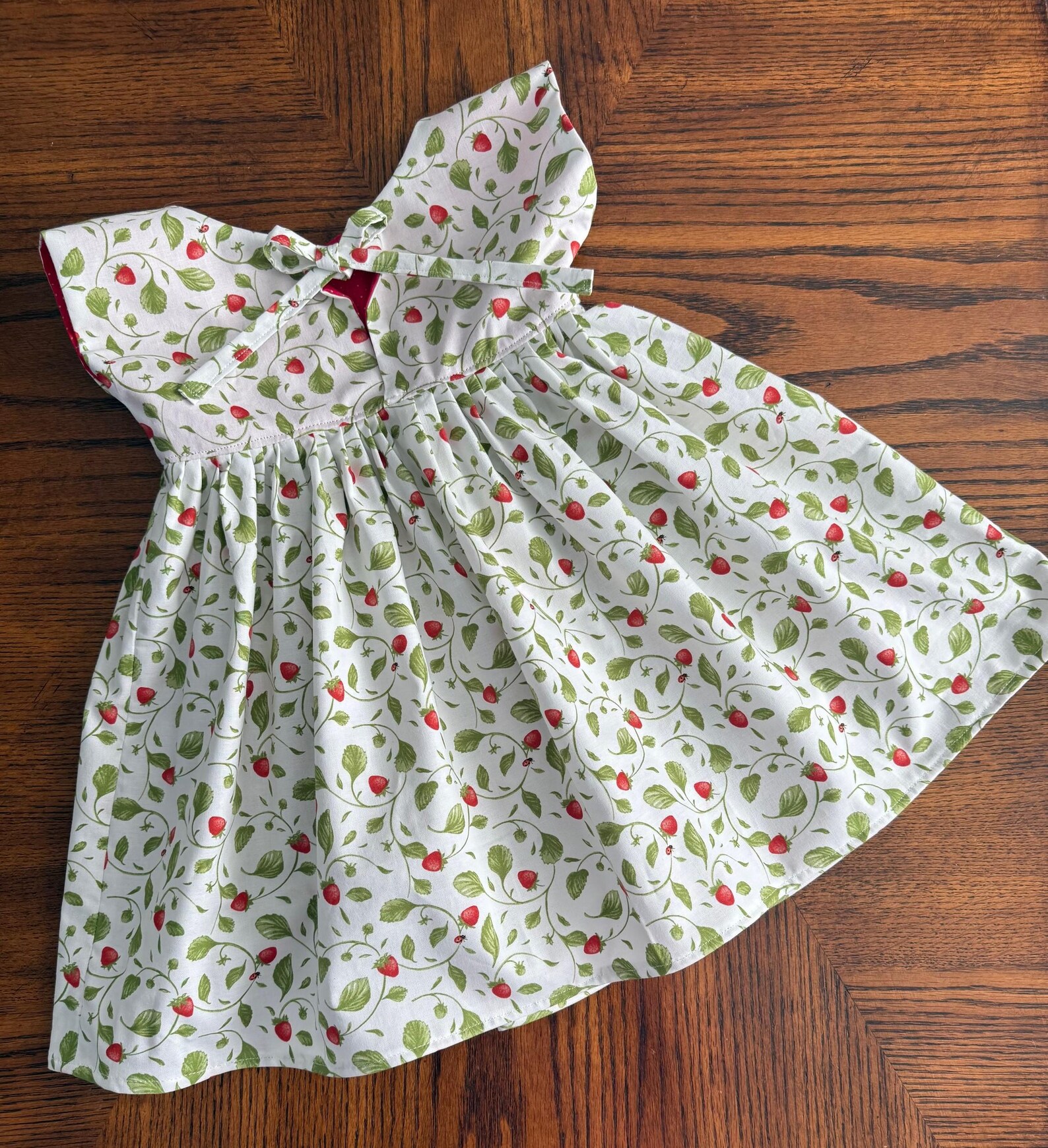 Wild Strawberry Twirly Dress, Berry First Birthday, Sweet One, Fruit ...