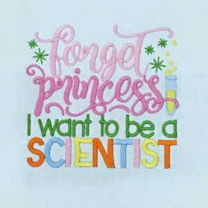 Girl Science Shirt, STEM Shirt for Girls, Girls Science Party, Girl Who Loves Science, STEM Shirt, Science Birthday, Future Scientist image 3