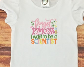 Girl Science Shirt, STEM Shirt for Girls, Girls Science Party, Girl Who Loves Science, STEM Shirt, Science Birthday, Future Scientist