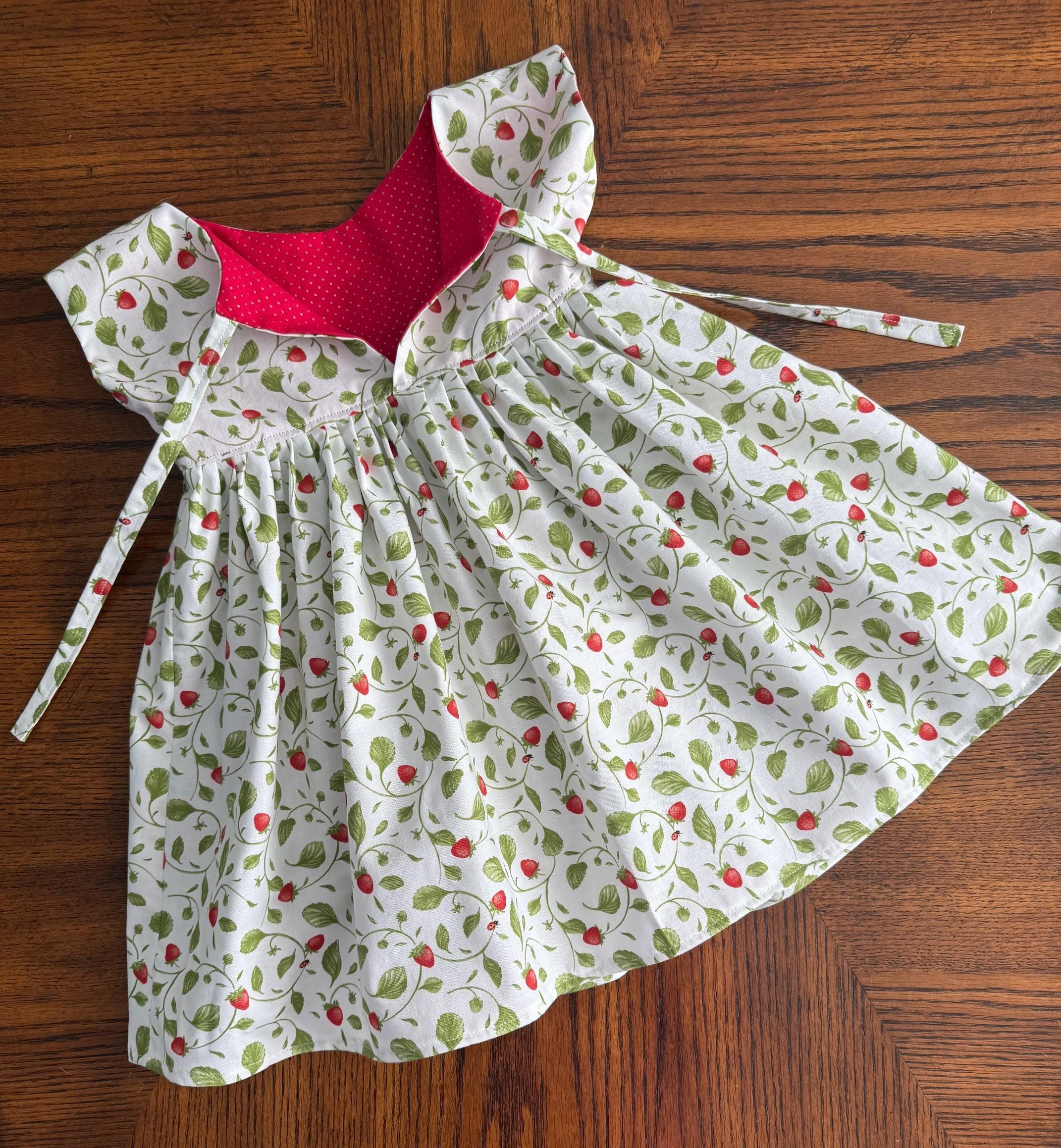 Wild Strawberry Twirly Dress, Berry First Birthday, Sweet One, Fruit ...