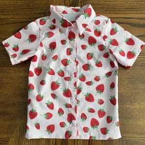 Strawberry Shirt for Boys: Berry First Birthday Shirt, Toddler Summer Outfit, Fruit Themed Birthday Tee, Farm Party Shirt for Kids