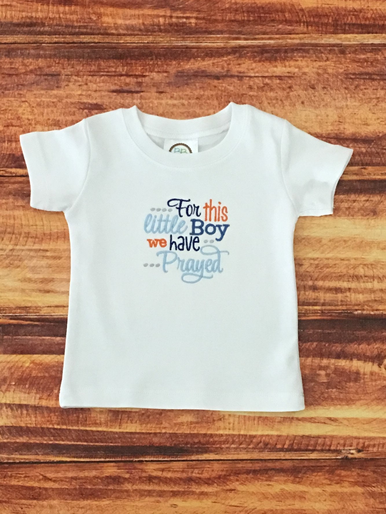 Religious Baby Gift Rainbow Baby For This Child We Have Etsy