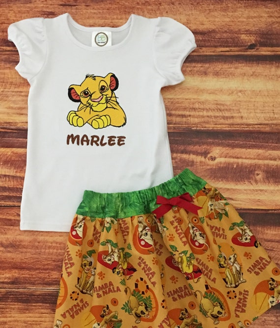 lion king baby dress