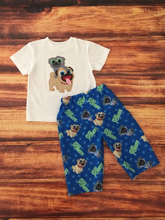 Disney Boys Puppy Dog Pals Woof and Rolly Toddler Pajamas