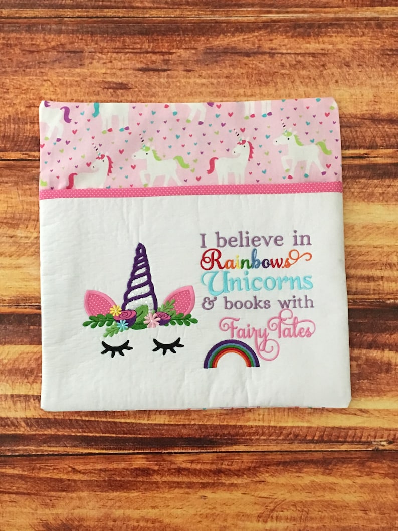 Unicorn Pillow Unicorn Gift for Girls Unicorns and Rainbows Etsy