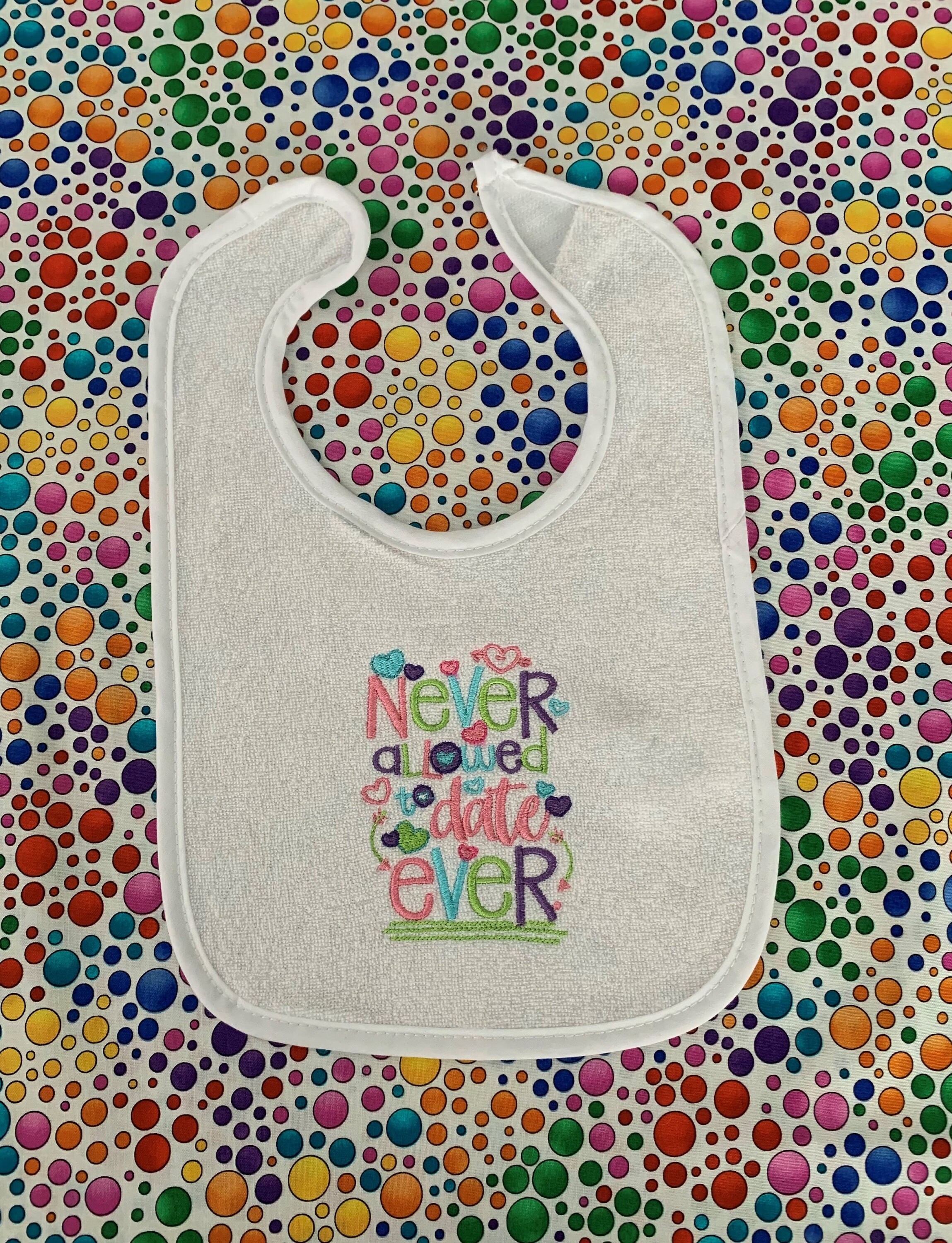 Bib for Baby Girl Cute Baby Bibs Baby Girl Shower Gift Pink Etsy UK