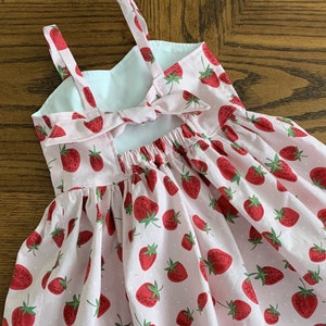 Strawberry Twirly Dress, Berry First Birthday, Summer Berry Dress, Sweet One, One Berry Sweet Girl, Toddler Fruit Dress, Sundresses for Girl