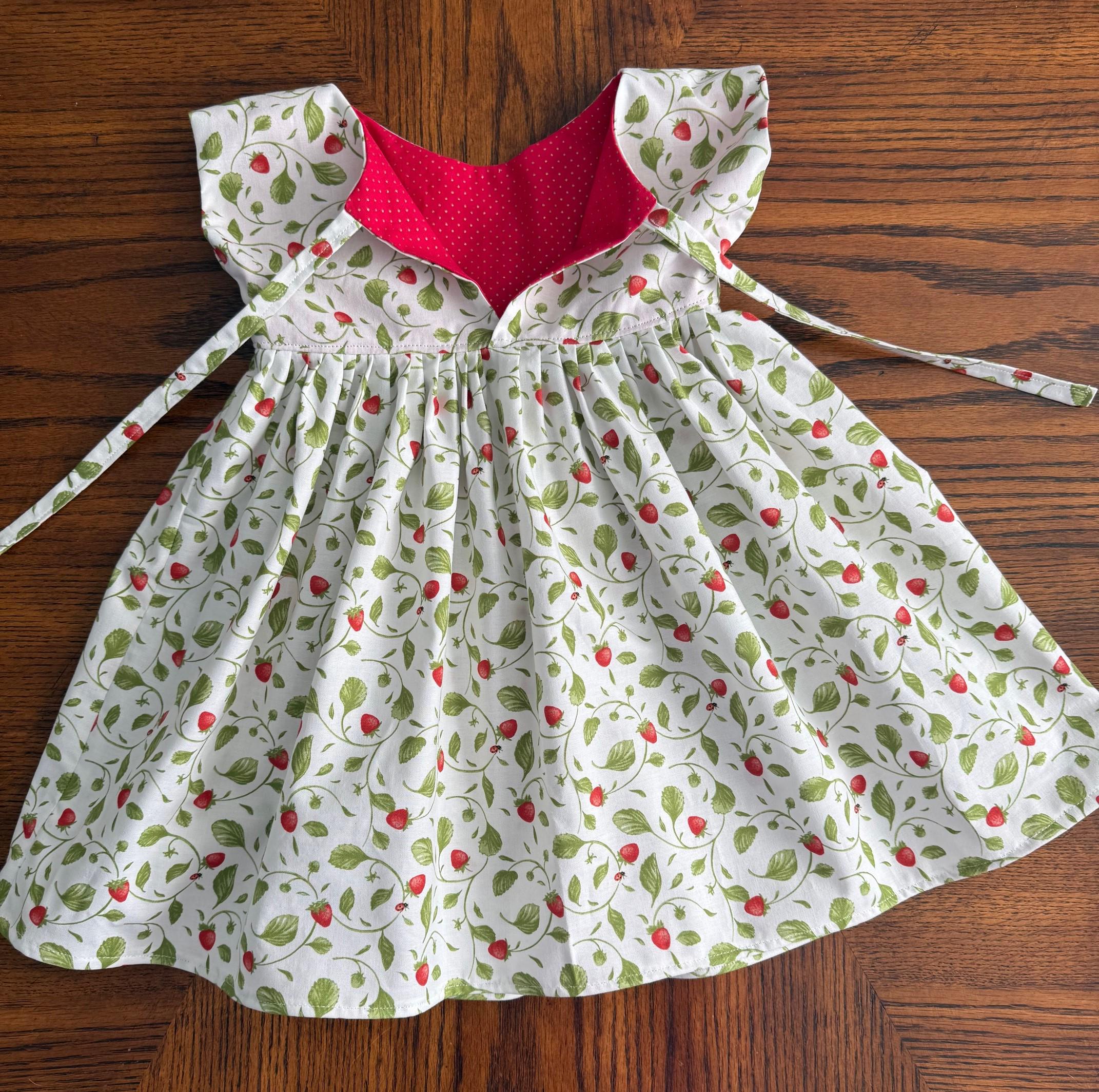 Wild Strawberry Twirly Dress, Berry First Birthday, Sweet One, Fruit ...