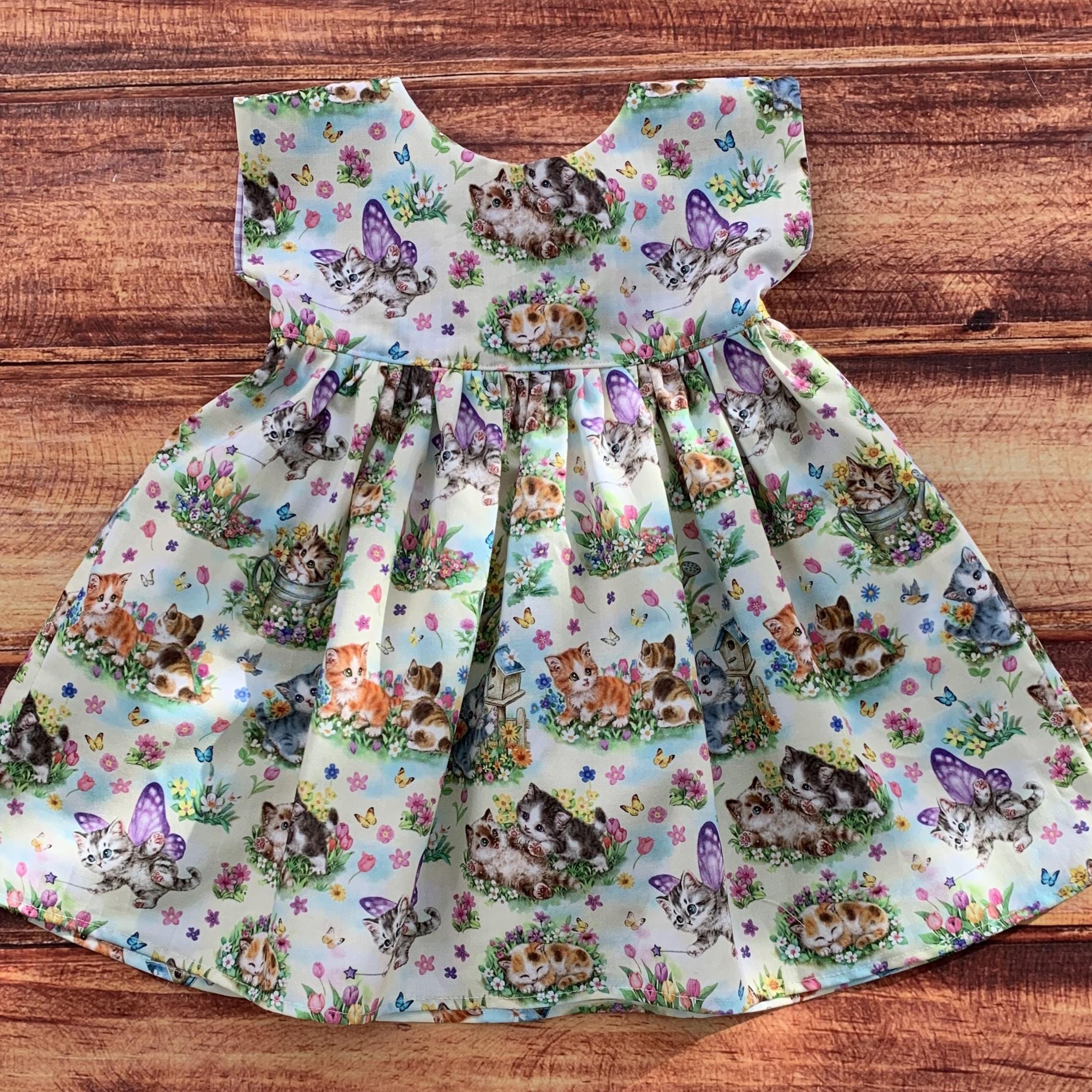 open lace back dress Little Princess Cat Dress | Cute Dress for Cats