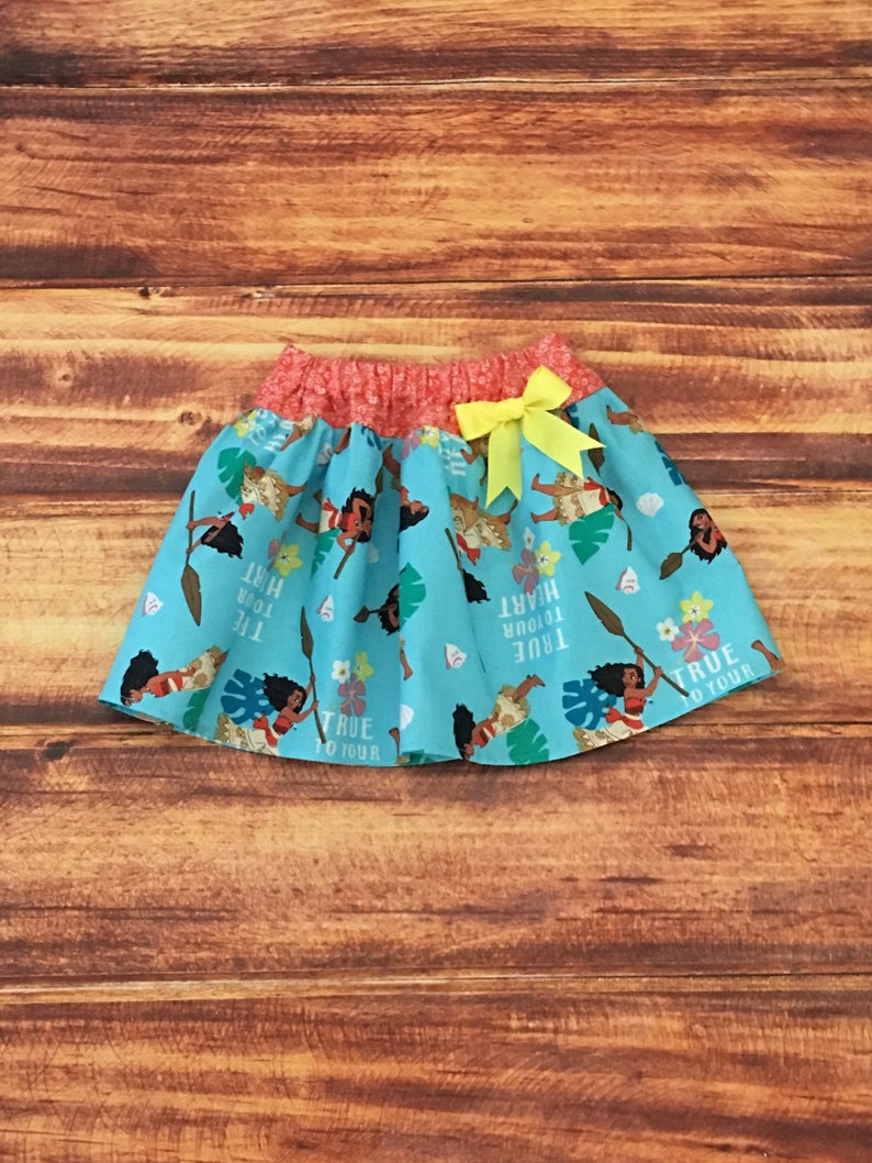 Moana Birthday Outfit Baby Moana Costume Moana Party Moana Outfit For Baby Moana Dress Moana Skirt Girls Clothing Clothing Valresa Com