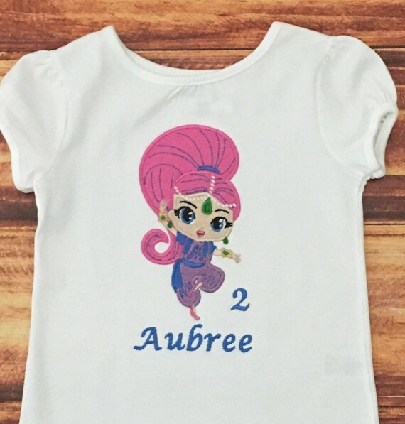 shimmer and shine 1st birthday outfit