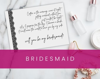Bridesmaid Proposal Card | Digital Download