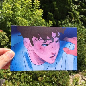 Theo Postcards - Matte 4x6” Illustrated Character Postcard Sets