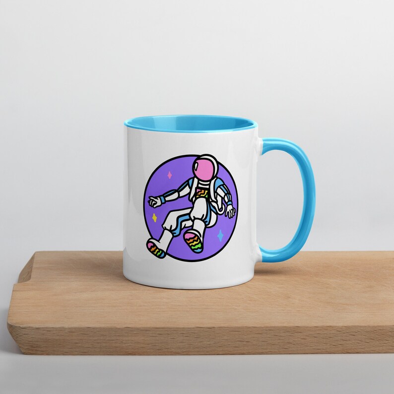 Gaystronaut Mug Blue