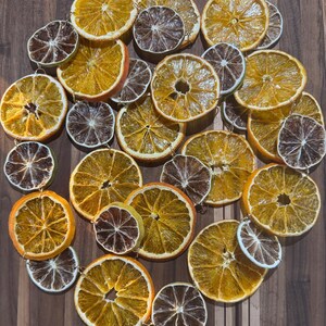 Organic Dehydrated Citrus Garland Christmas Decoration Accent Handmade Wedding Backdrop Bridal Shower Baby Celebration Spring Party Rustic image 6