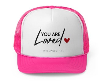You Are Loved Trucker Hat - Geschenk des christlichen Glaubens