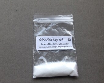 Citric Acid - 0.25 oz.