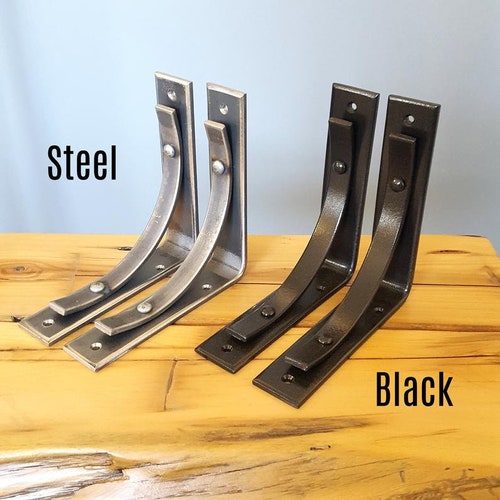 Iron Shelf Brackets 6 Inch Shelf Brackets Price per Piece Etsy