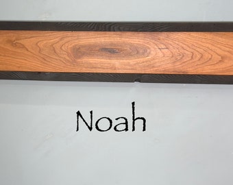 Cherry eye wood art wall hanging Reclaimed wood wall hanging,"Noah"