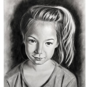 Custom Pencil Portrait: Hand-Drawn Realistic Art from Photo