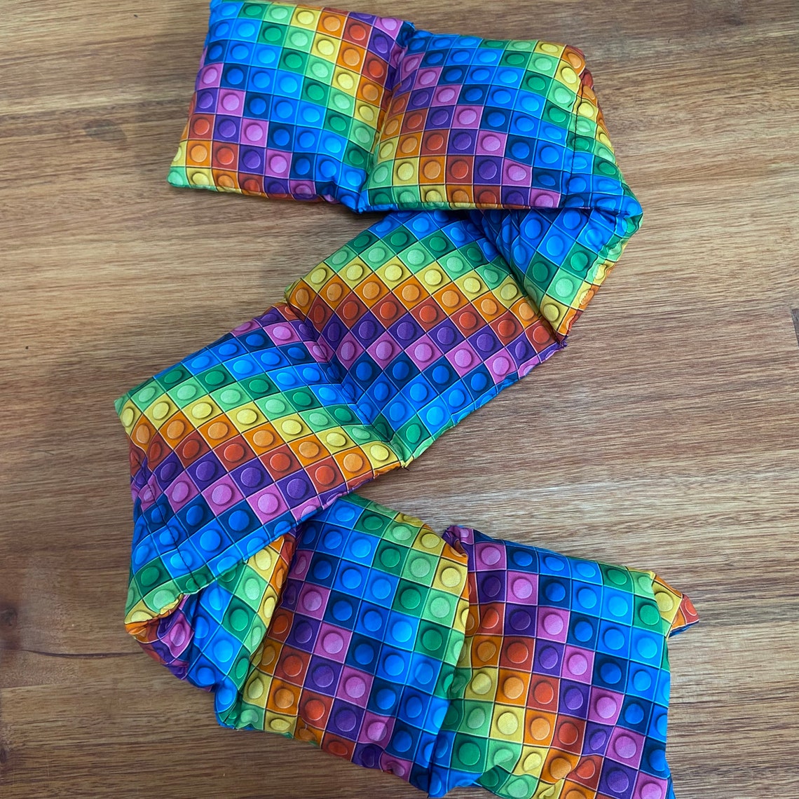 Weighted neck wrap shoulder sash for anxiety sensory needs Etsy