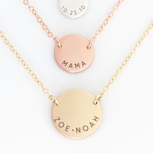 Mom Necklace with Names Personalized Necklace for Mom Baby Name Necklace for Mom Kids Name Necklace Mother's Day Gift for Mom image 1