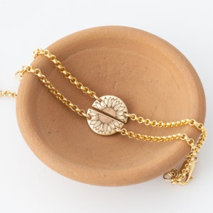 Etsy sunflower bracelet new arrivals
