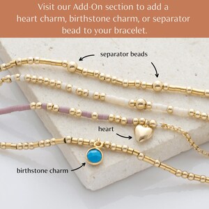 Sober Morse Code Bracelet by LEILA Jewelry. Sobriety gift for someone in recovery