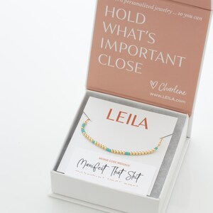 Morse Code Bracelet with Manifest That Shit Hidden Message Bracelet