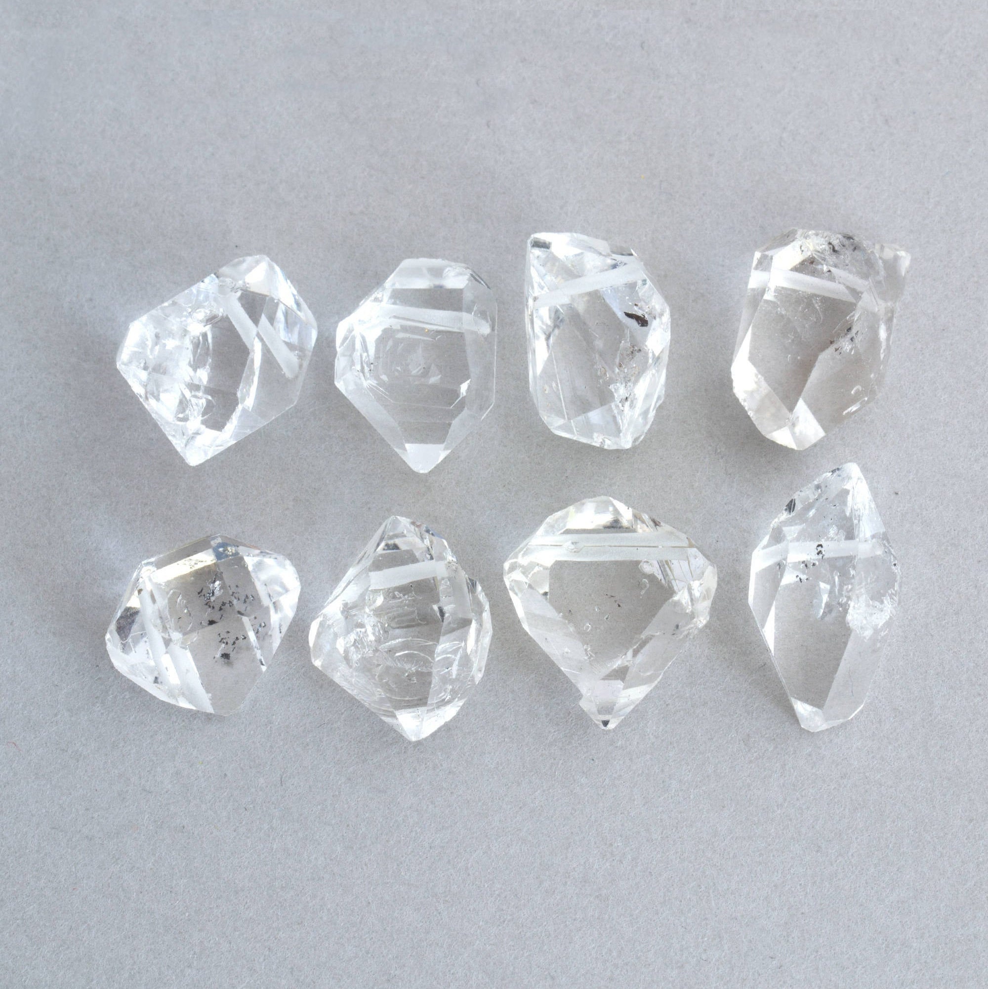 Herkimer Diamond Layering Necklace Healing Crystal Dainty - Etsy