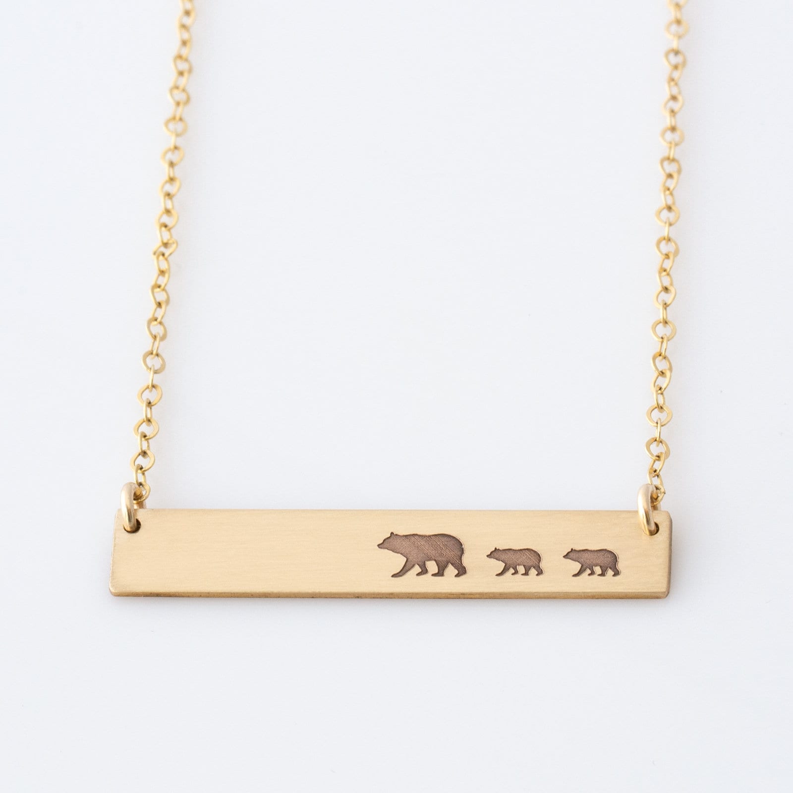 Mama Bear Bar Necklace, Mama Bear Bear 